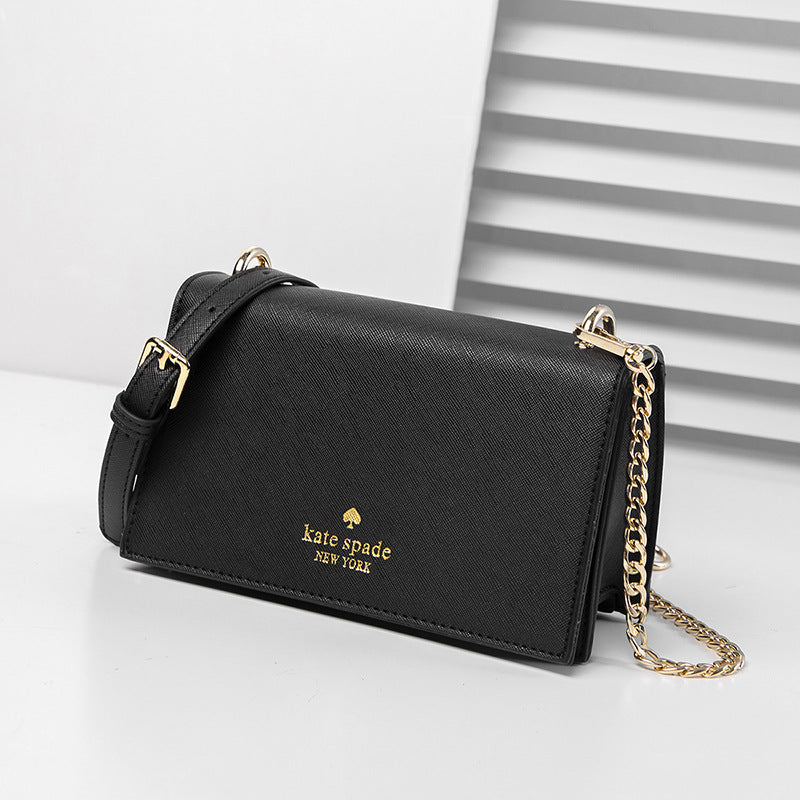 Bag Women's 2019 New Style Korean-style Versitile Fashion Shoulder Textured Bag INS Stylish Chain Shoulder Bag