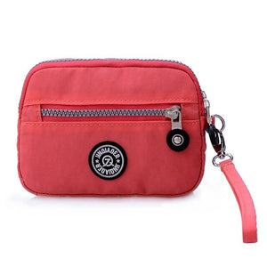 Fashion Women's Purses Casual Nylon Zipper Female Carteira Ladies Wallet Female handbag Wristlet  Money Bag Clutches Coin Pocket