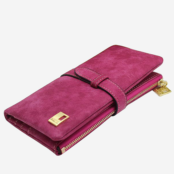 women's wallet Long billetera mujer feminina frosted Leather purse Female Coin Purse Wallet Women Card Holder Wristlet Money Bag